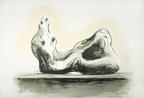 Henry Moore - Stone Reclining Figure II