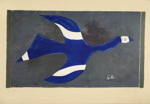 Georges Braque - Vol de Nuit (Oiseau XII)