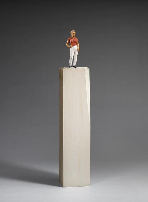 Stephan Balkenhol - Untitled (Standing Woman)