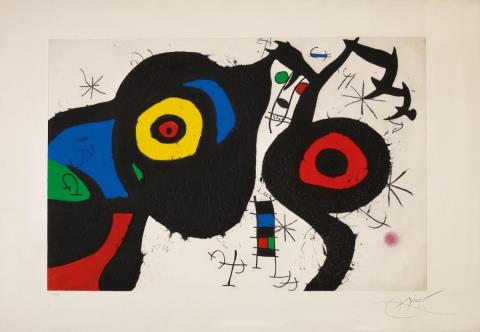 Joan Miró - Les deux Amis