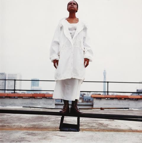 Wolfgang Tillmans - CORINNE ON ROOF TOP