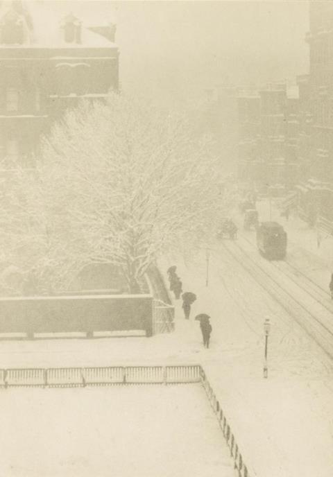 Alfred Stieglitz - SNAPSHOT - FROM MY WINDOW, NEW YORK