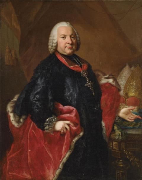 Deutscher Meister um 1760/1770 - BILDNIS DES FÜRSTBISCHOFS ADAM FRIEDRICH VON SEINSHEIM