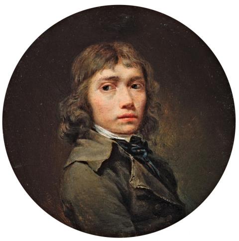 Henri Pierre Danloux - PORTRATI OF A YOUNG MAN