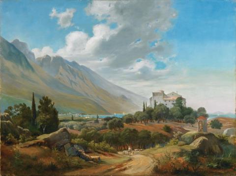 Carl Johann Friedrich Adolf Rötteken - ITALIAN LANDSCAPE