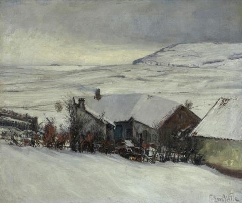 Fritz von Wille - EIFEL IN THE WINTER