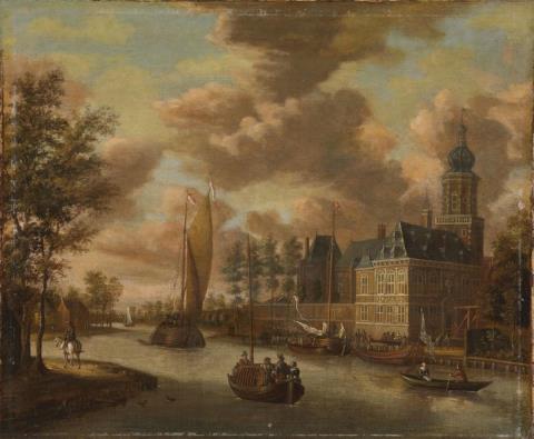 Jacobus Storck - NIJENRODE CASTLE IN BREUKELEN AT THE RIVER VECHT
