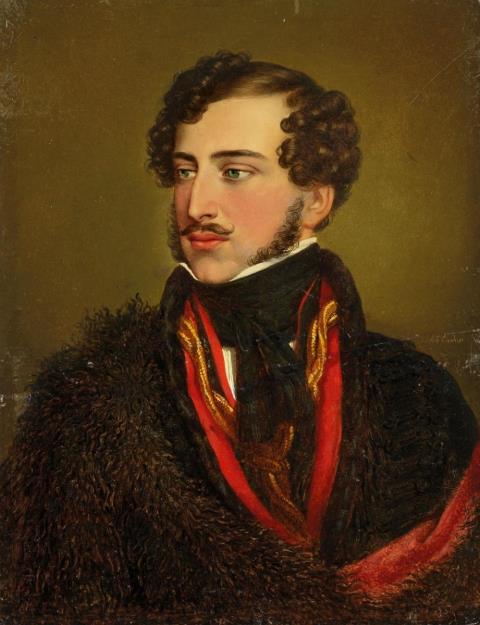 Johann Nepomuk Ender - PORTRAIT OF A YOUNG GENTLEMAN (COUNT SZECHÉNY?)