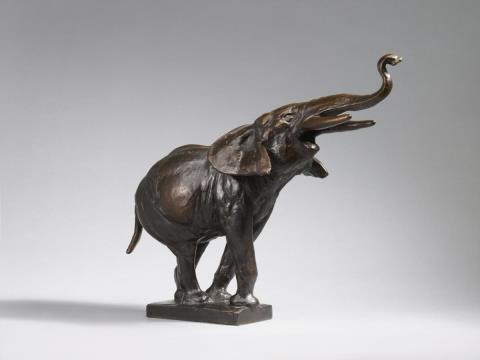 August Gaul - Trompetender Elefant