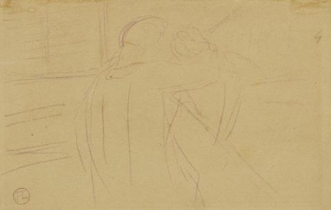 Henri de Toulouse-Lautrec - Scène de Maison close