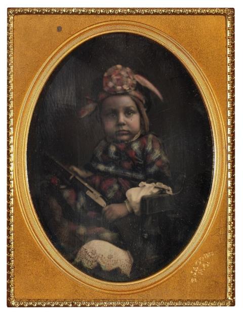 Edward Jacobs - UNTITLED (LITTLE GIRL WITH GUN)