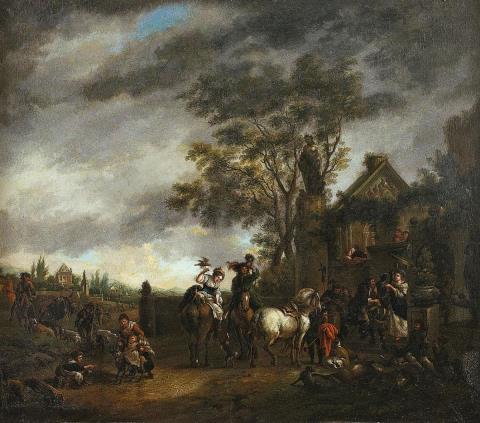 Philips Wouwerman, copy after - AFTER THE HUNT