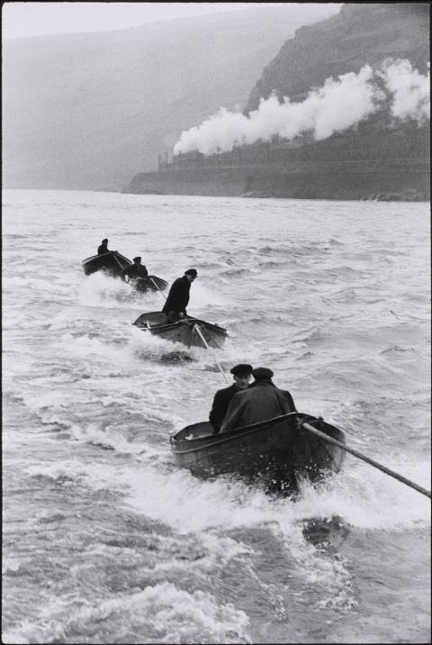 Henri Cartier-Bresson - On the Rhine river