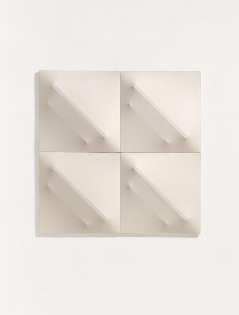 Michael Michaeledes - White Relief in 4 Pieces