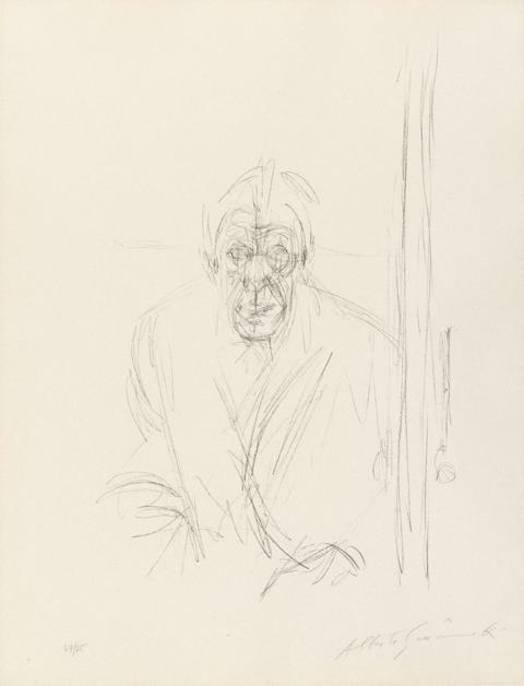 Alberto Giacometti - Autoportrait