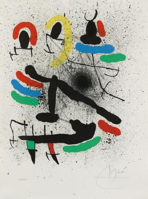 Joan Miró - From: Liberté des Libertés