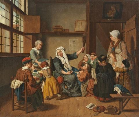 Jan Josef Horemans the Elder - IN THE SCHOOL